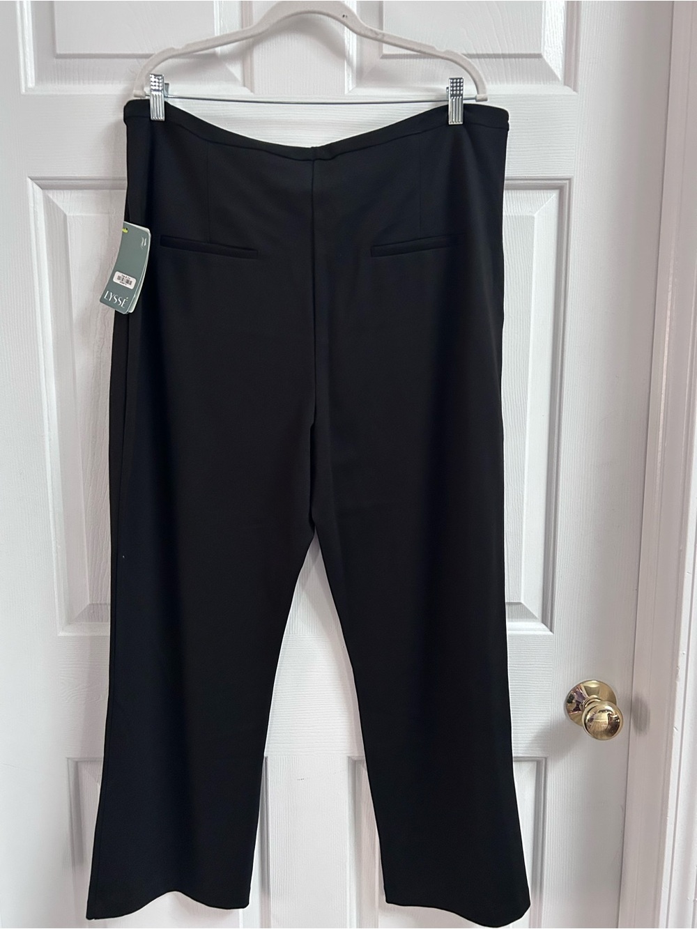 LYSSE Wide-Leg Pull-On Pants in Black - Picture 2 of 5